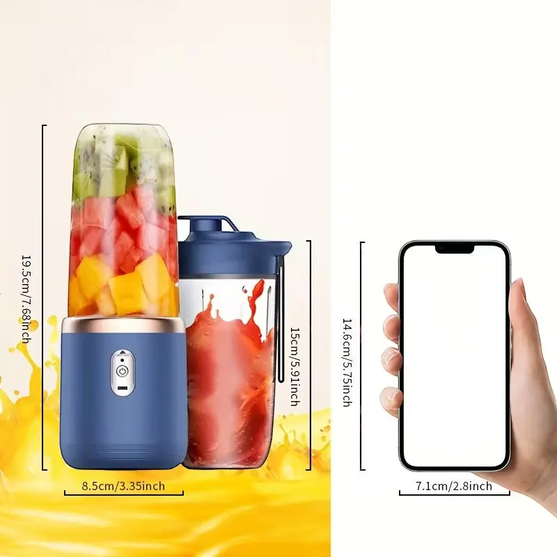 FreshBlend Pro – Portable USB Juicer EzLyf