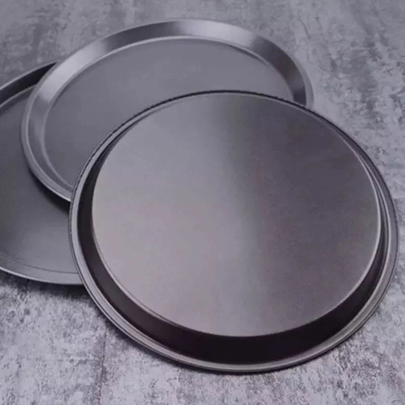 BakeMaster – 3-Piece Non-Stick Pizza Pan Set EzLyf