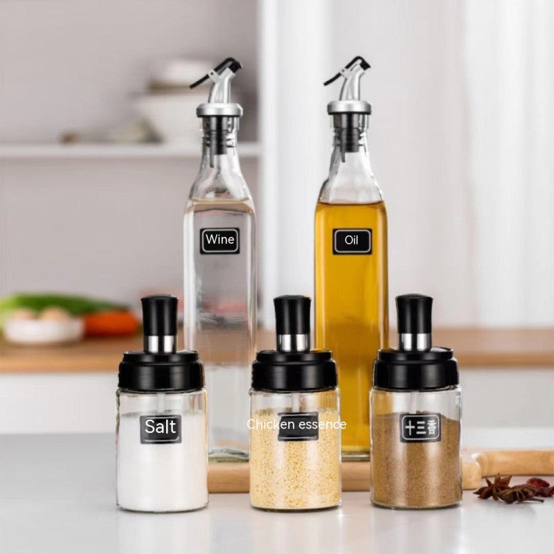CondimentPro – 5-Piece Oil & Spice Set EzLyf