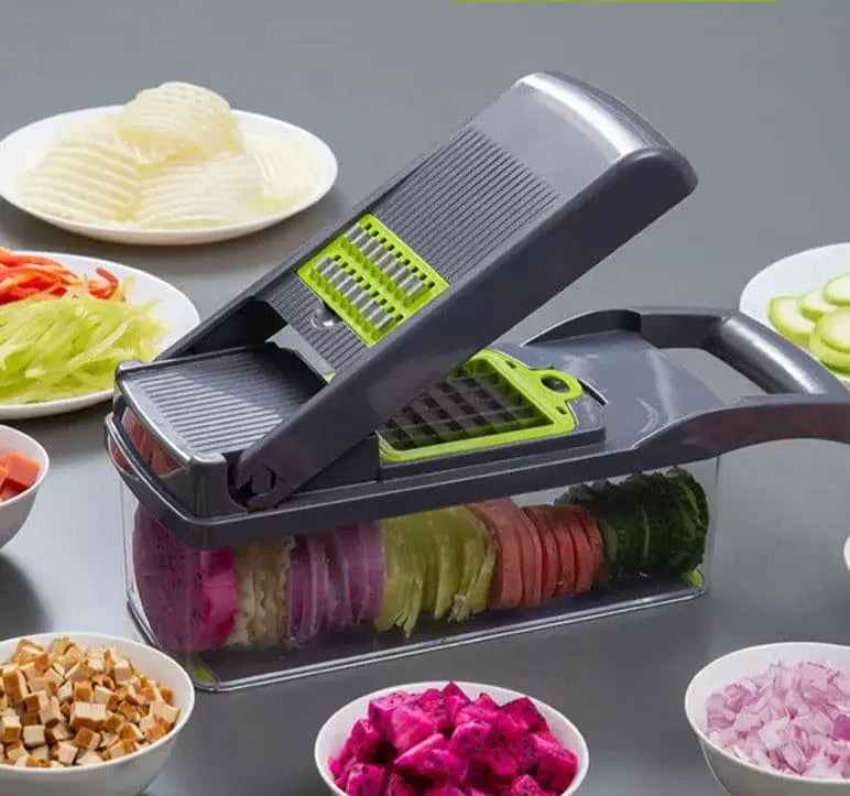 PrepMaster 8-in-1 – Multi-Function Vegetable Slicer
