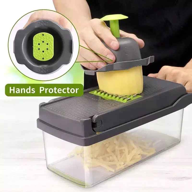 PrepMaster 8-in-1 – Multi-Function Vegetable Slicer