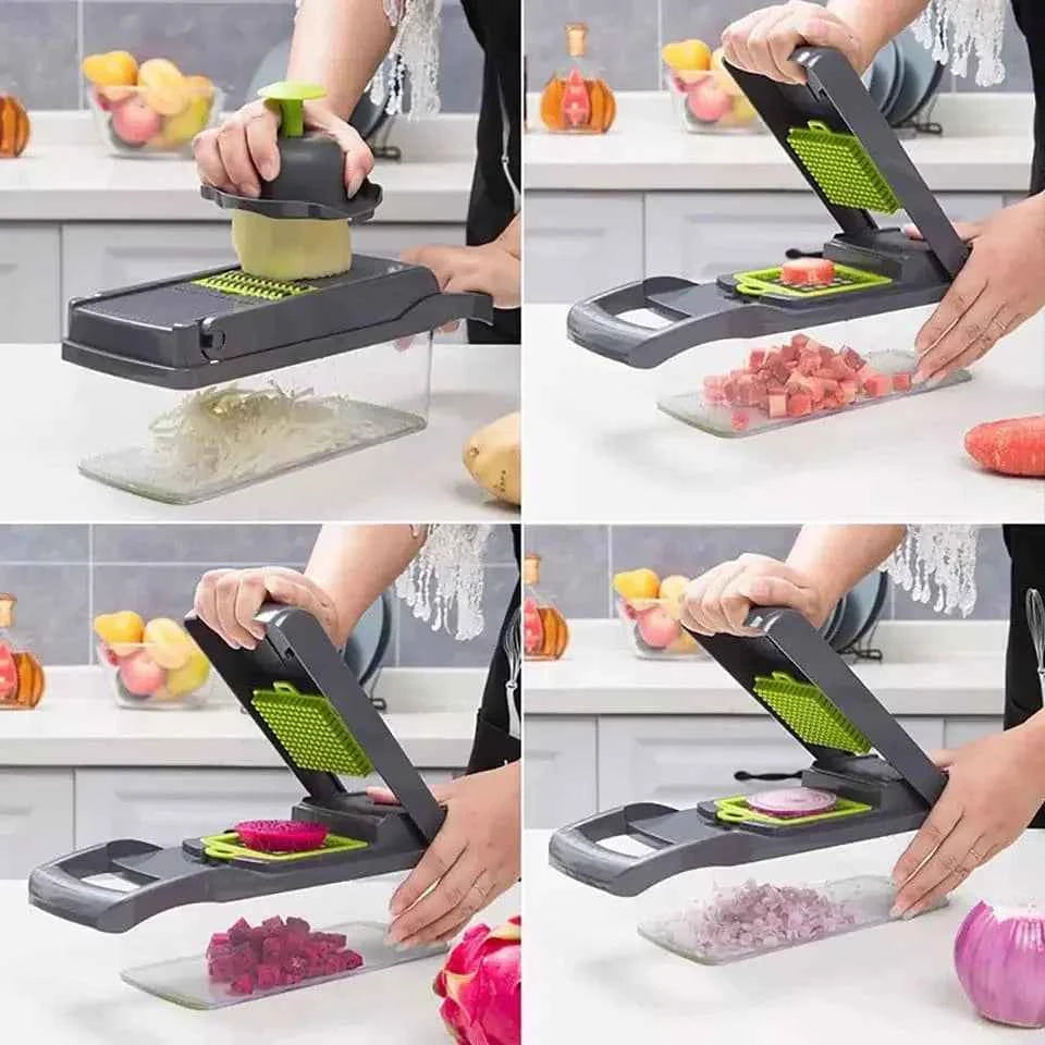 PrepMaster 8-in-1 – Multi-Function Vegetable Slicer