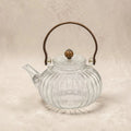 Borosilicate Glass Stovetop Teapot – Ribbed Luxe Edition