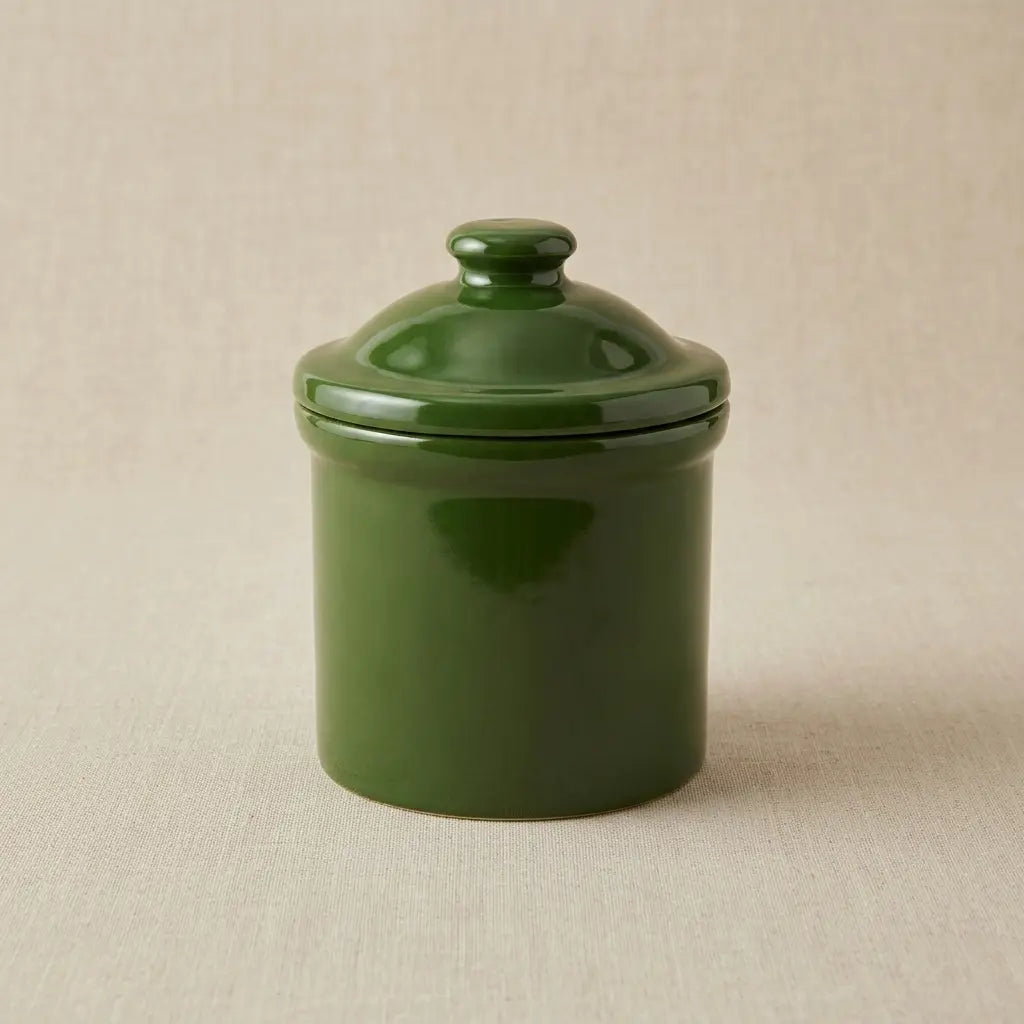 Ceramic Canister Set – Forest Luxe Edition (3-Piece)