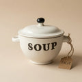 Ceramic Soup Bowl with Lid