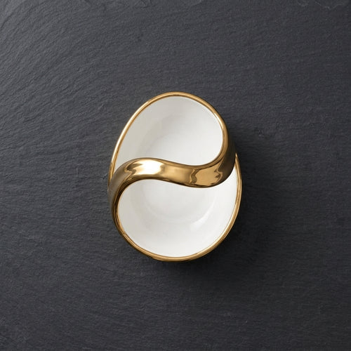 Ceramic Swan Accent Bowl