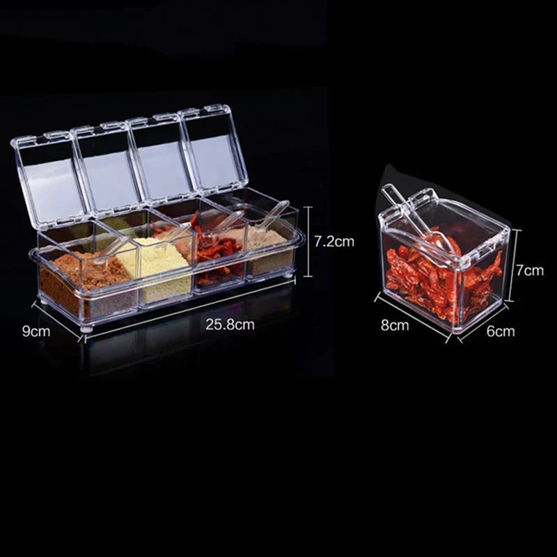 CrystalBox Acrylic Spice Organizer