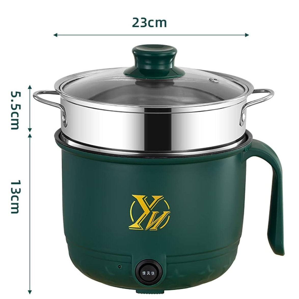 Electric 1.5L Multifunction Cooker – Nonstick Noodle, Rice & Egg Boiler | Smart Compact Kitchen Pot