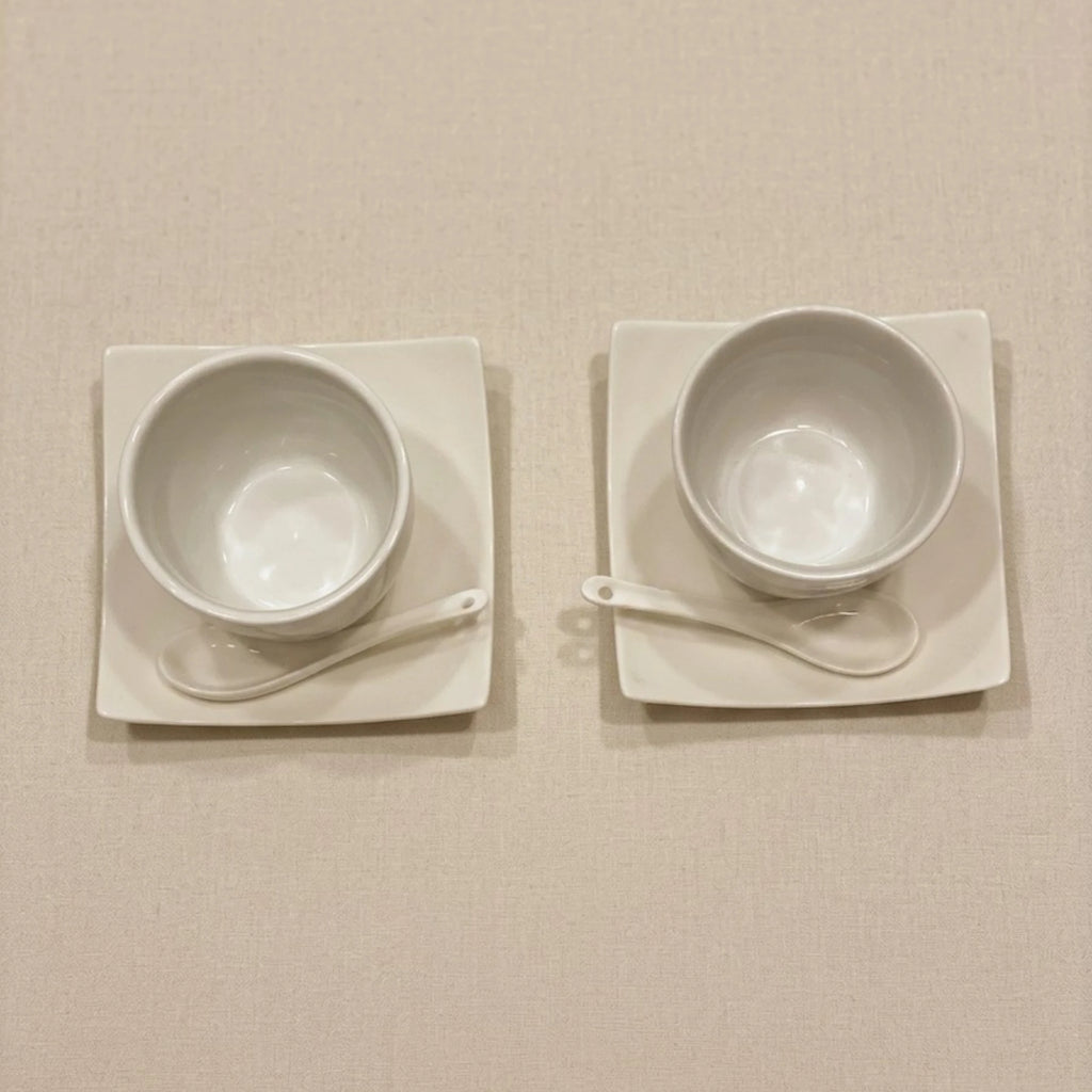 Minimal Ceramic Serving Set
