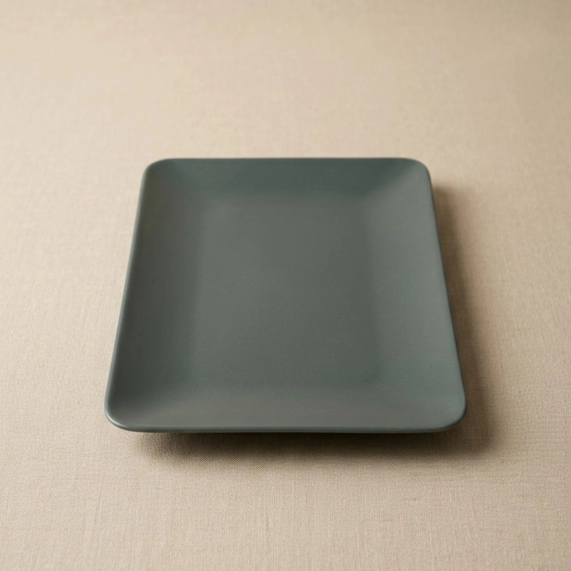 Matte Rectangular Ceramic Platter