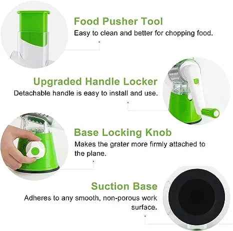 GratePro Drum – Tabletop Multifunctional Grater