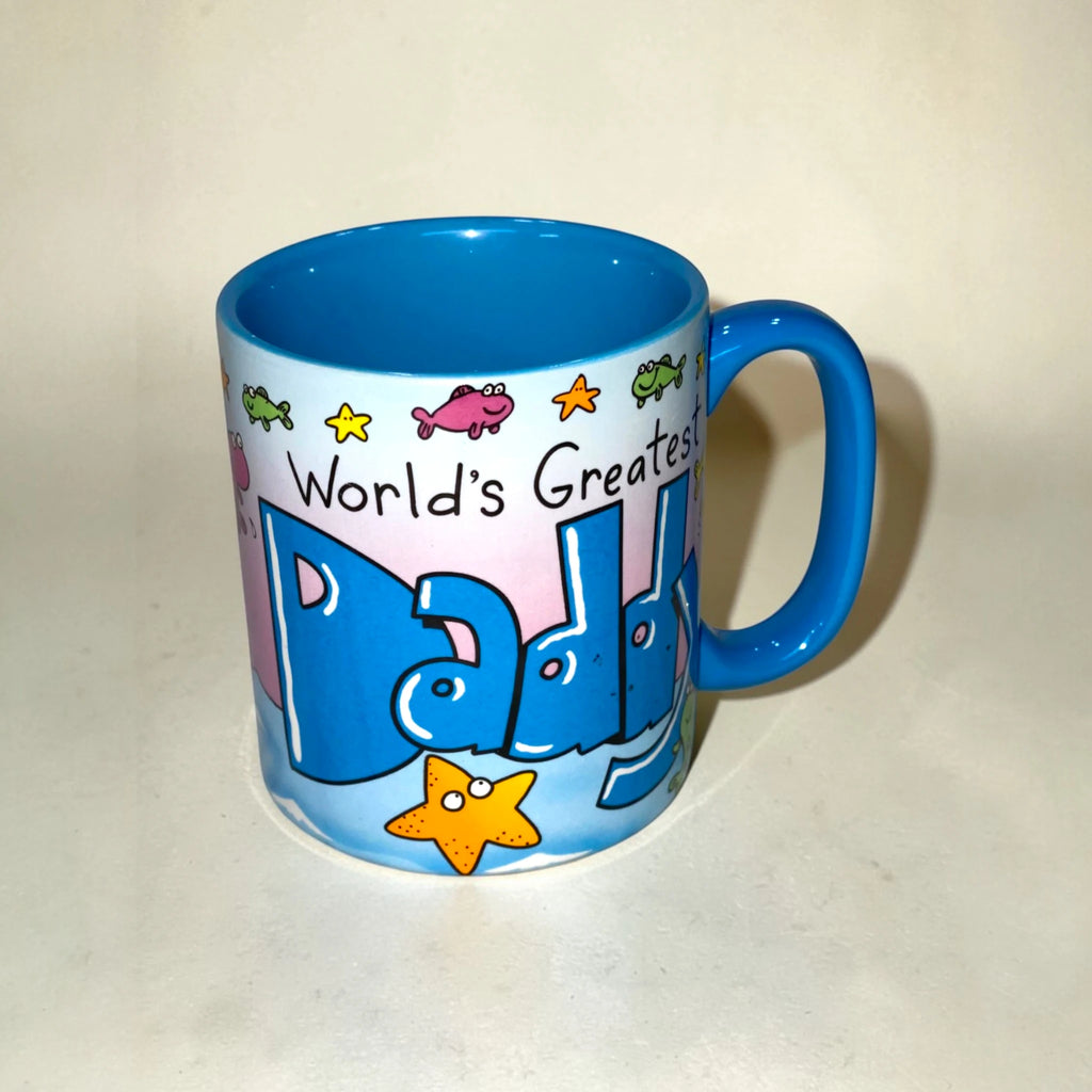 World’s Greatest Daddy Nautical Whale Mug