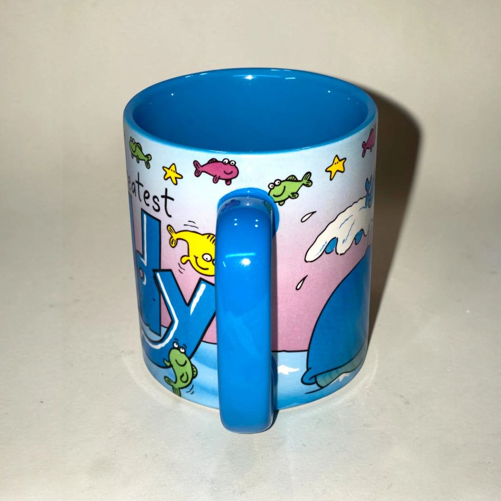 World’s Greatest Daddy Nautical Whale Mug