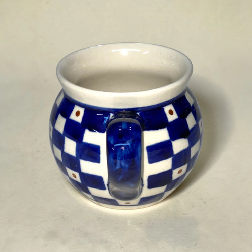 Bolesławiec Checkerboard Stoneware Mug