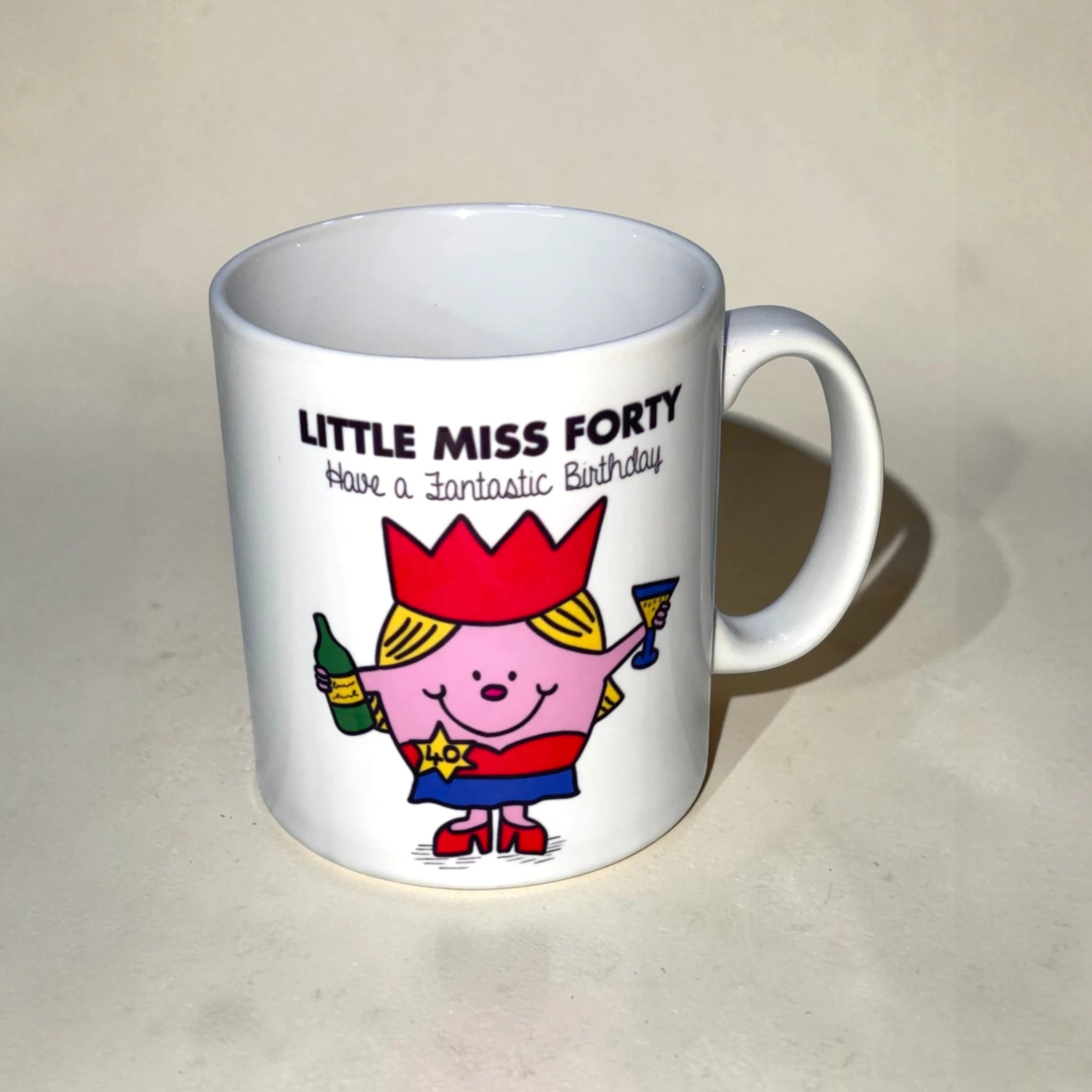 Little Miss Forty Birthday Celebration Mug