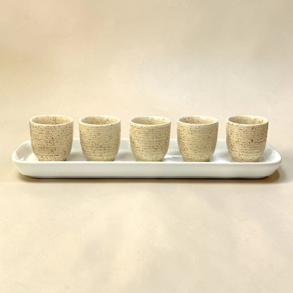 Wabi-Sabi Ceramic Mug & Platter Collection