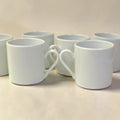 Mini Ceramic Mug Set with Reactive Glaze Teapot