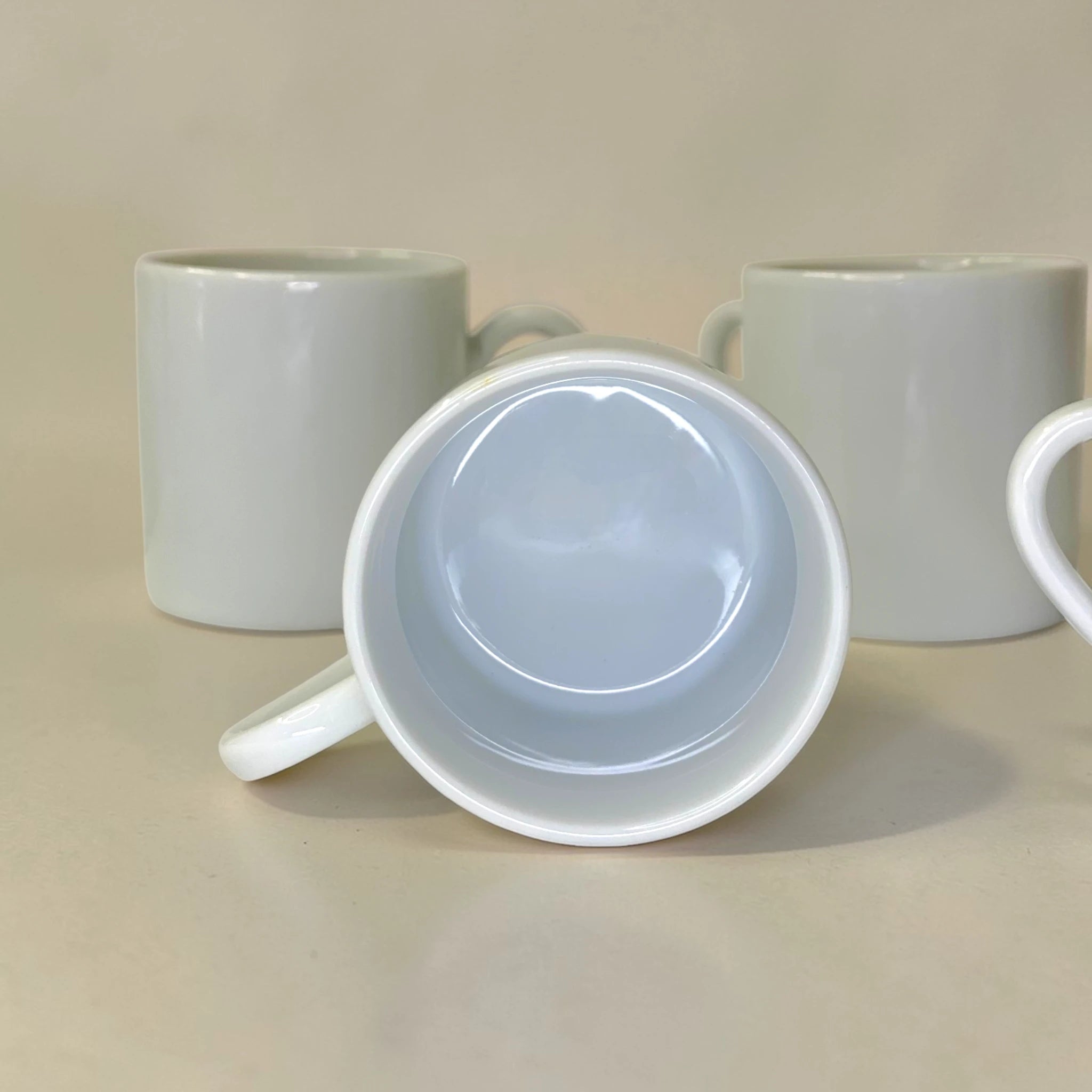 Mini Ceramic Mug Set with Reactive Glaze Teapot