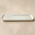 Pure White Gloss Rectangular Tray – Minimal Luxe Edition