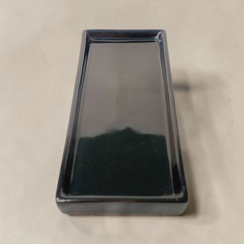 Obsidian Gloss Rectangular Platter – Minimal Luxe Edition