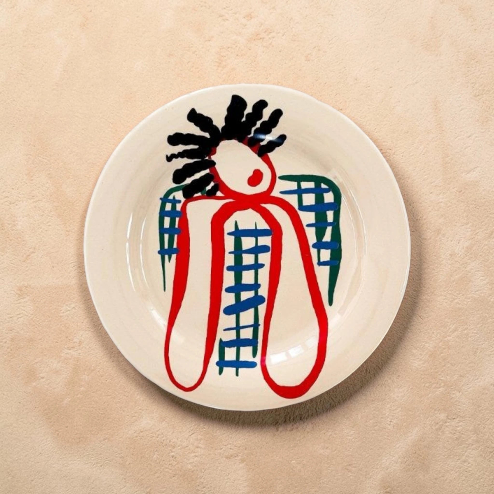 Ivory Muse Aesthetic Dessert Plate - Rare Find