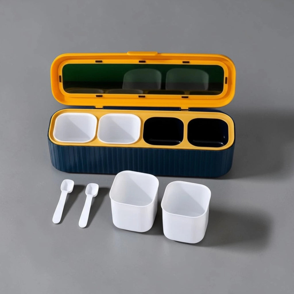 SpiceVault – Luxury 4-Grid Spice Dispenser EzLyf