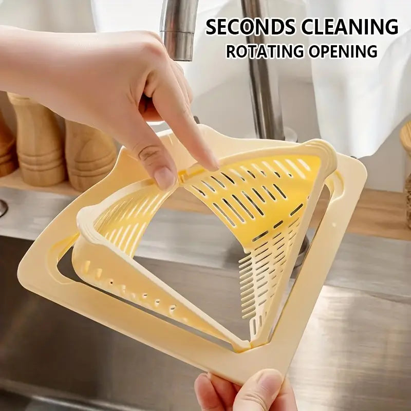 Magnetic Corner Sink Drain Basket