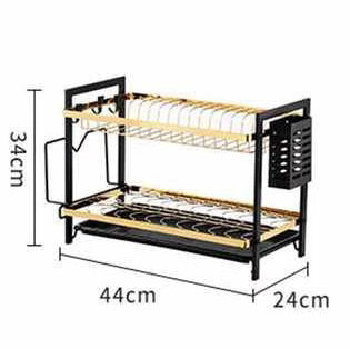 StackEase – Multi-Layer Kitchen Dish Drainer Rack EzLyf