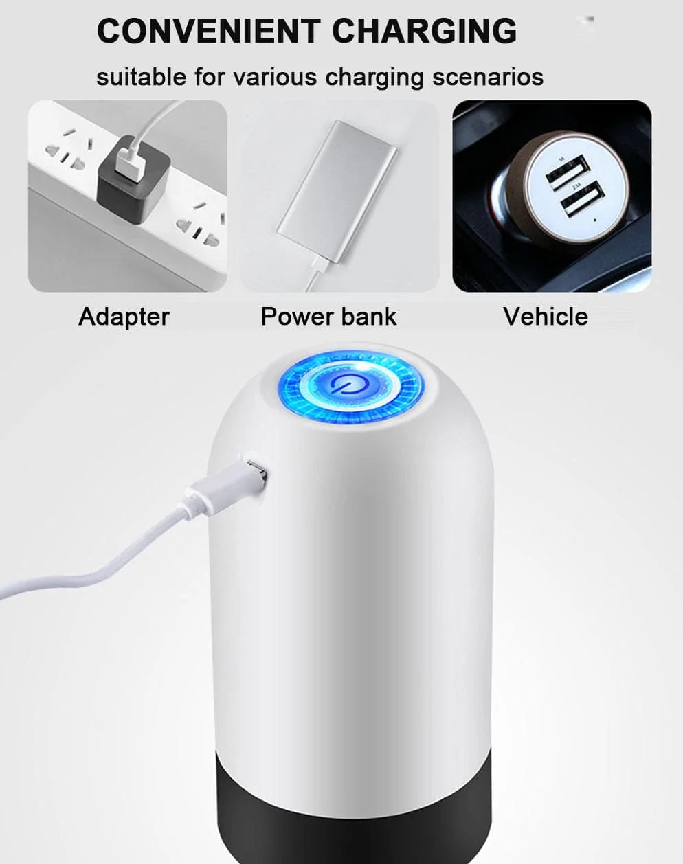 HydraPro – Portable Electric Water Dispenser EzLyf