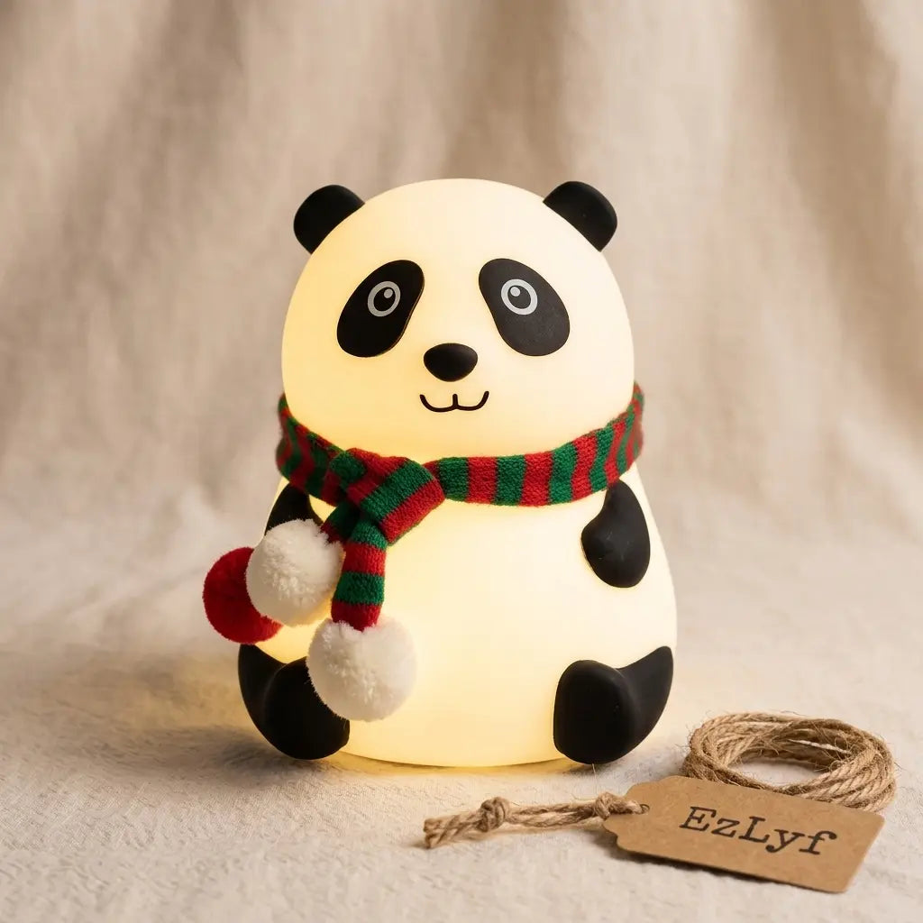 Rechargeable Silicone Animal Night Light with Tap Control