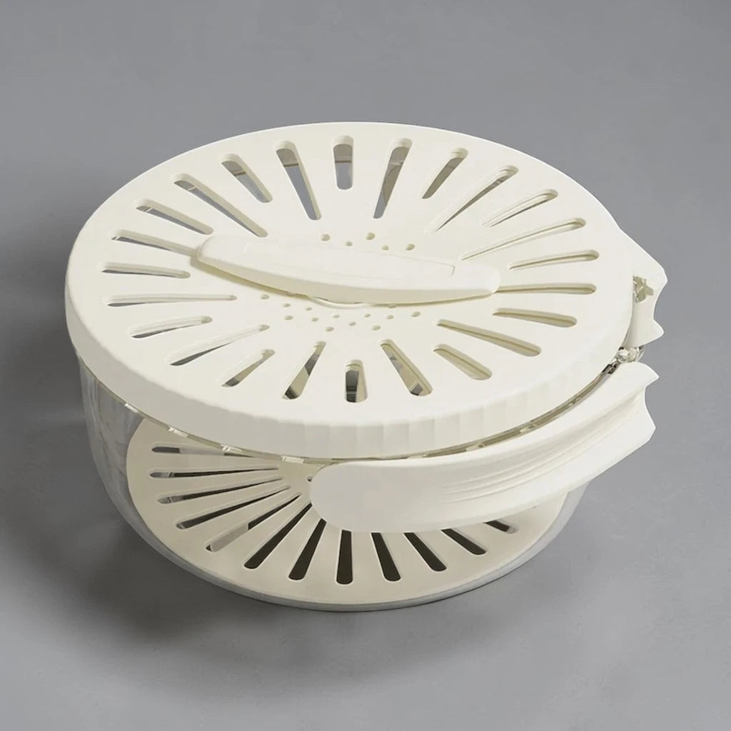 RinseMate 2-in-1 Wash & Drain Bowl with Lid - EzLyf