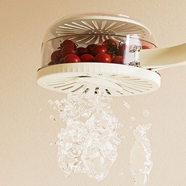 RinseMate 2-in-1 Wash & Drain Bowl with Lid - EzLyf