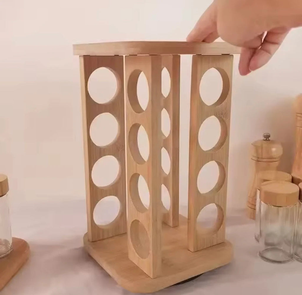 SpinSpice – Rotating Spice Jar Rack Set EzLyf