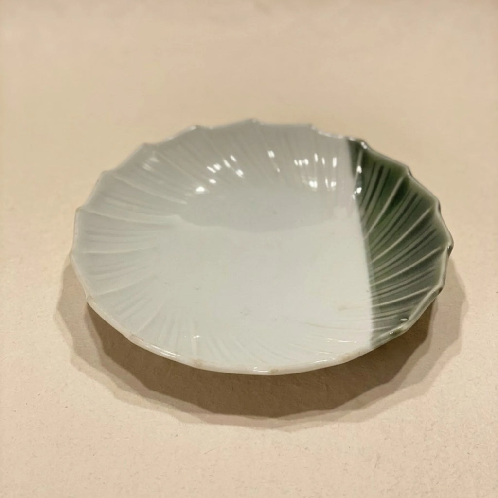Shell-Inspired Ceramic Accent Plate