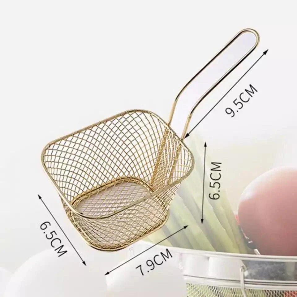 ServeCrisp – Stainless Steel Fries Serving Basket EzLyf