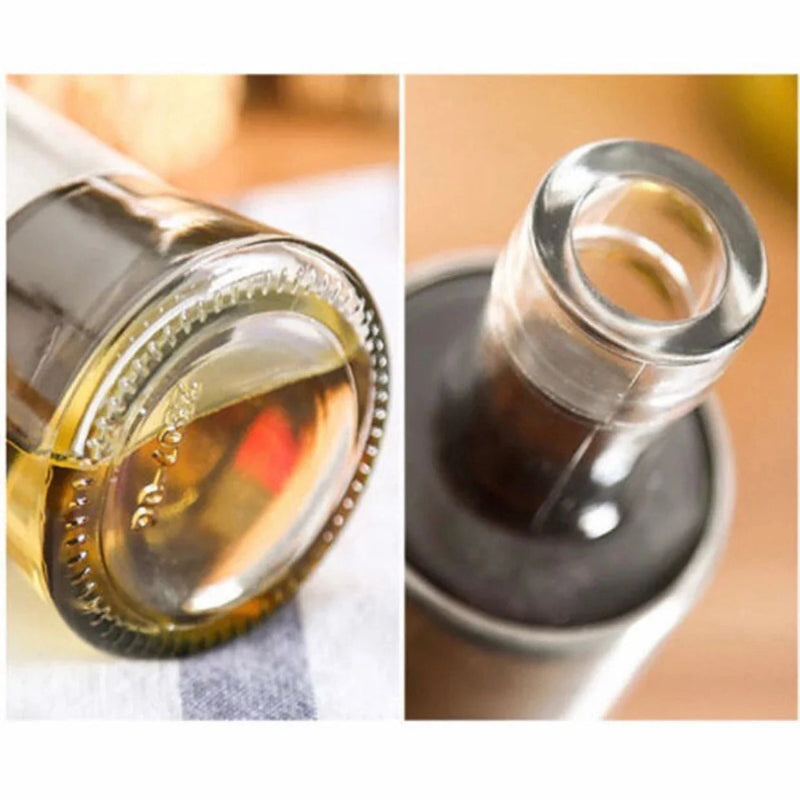 OilEase – Stainless Steel No-Drip Oil & Sauce Bottle EzLyf