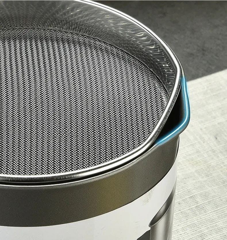 PurePour – Stainless Steel Oil Filter Pot EzLyf