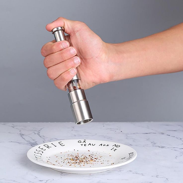 GrindCore – Stainless Steel Salt & Pepper Grinder EzLyf