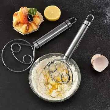 WhiskPro – Stainless Steel Dough Whisk