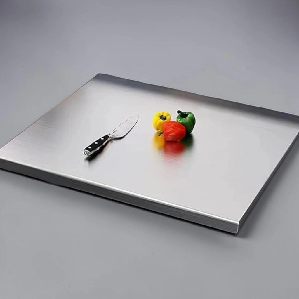 SteelPrep – Stainless Steel Cutting Board EzLyf
