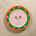 Tropical Pop Aesthetic Plate – Playful Collection