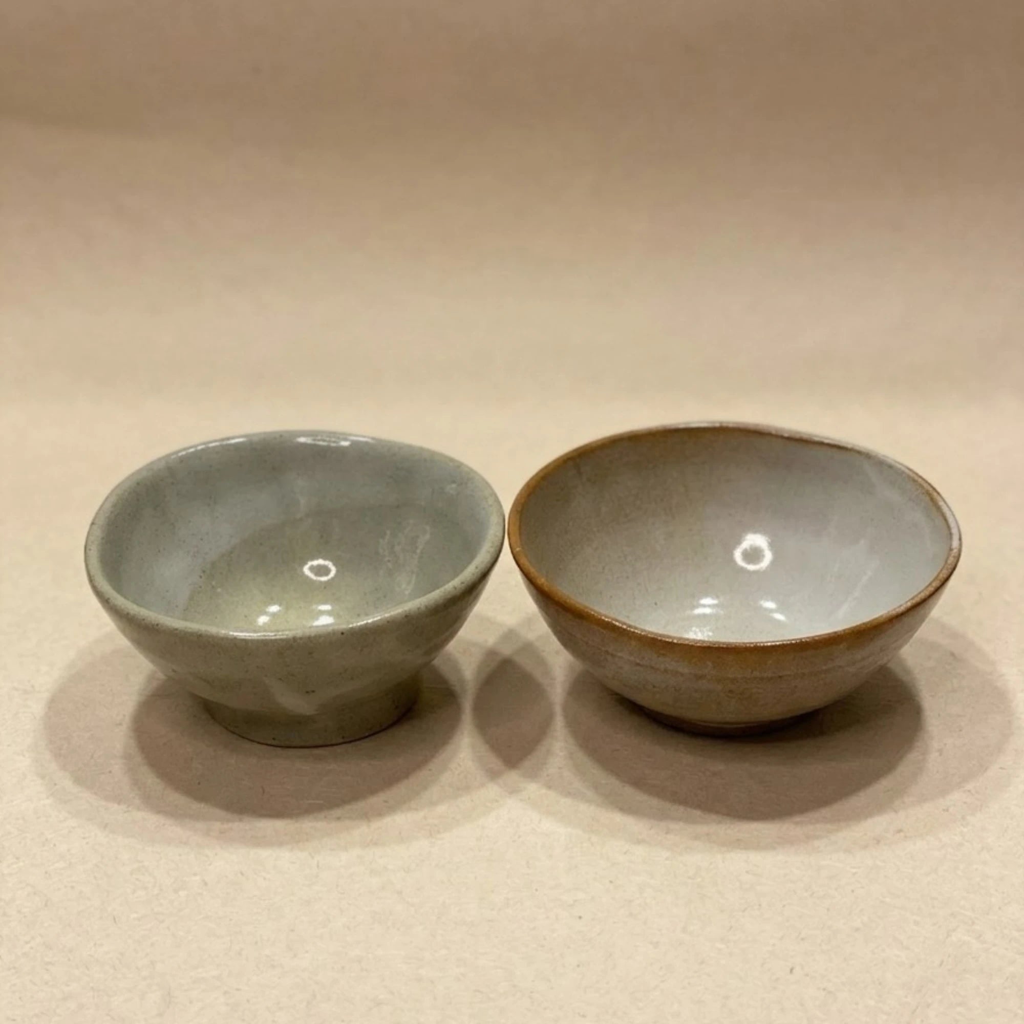 Wabi-Sabi Ceramic Bowls – Artisan Texture Duo