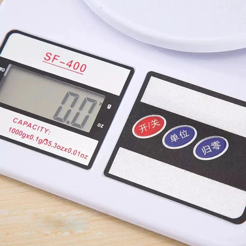 WeighPro Digital Kitchen Scale – 10KG Precision Food Scale