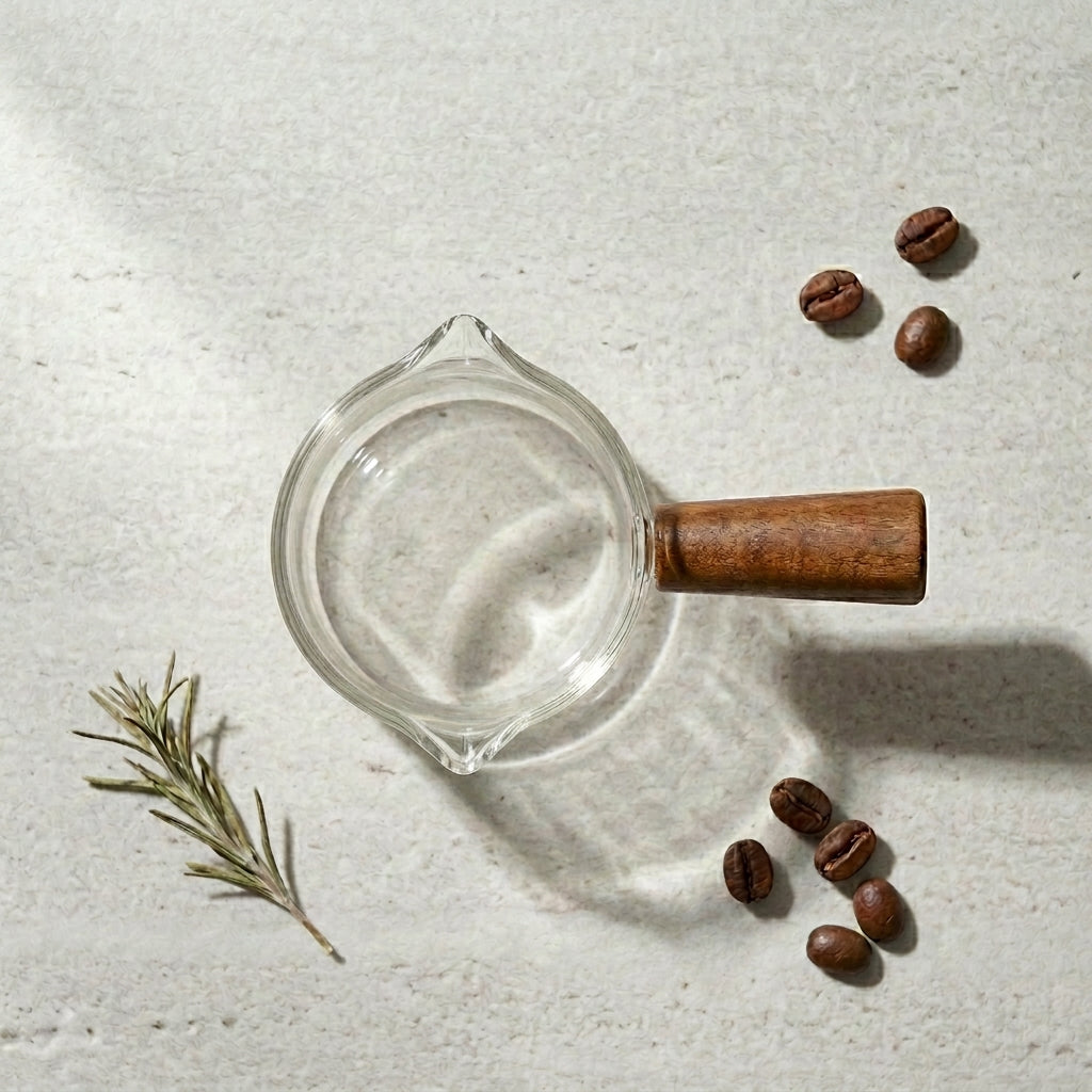 Glass Espresso Measuring Pitcher – Barista Precision Edition