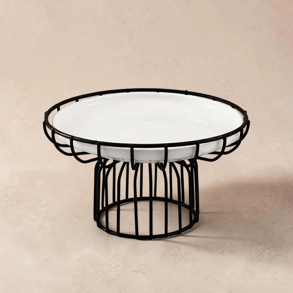 Elevated Ceramic Serving Stand